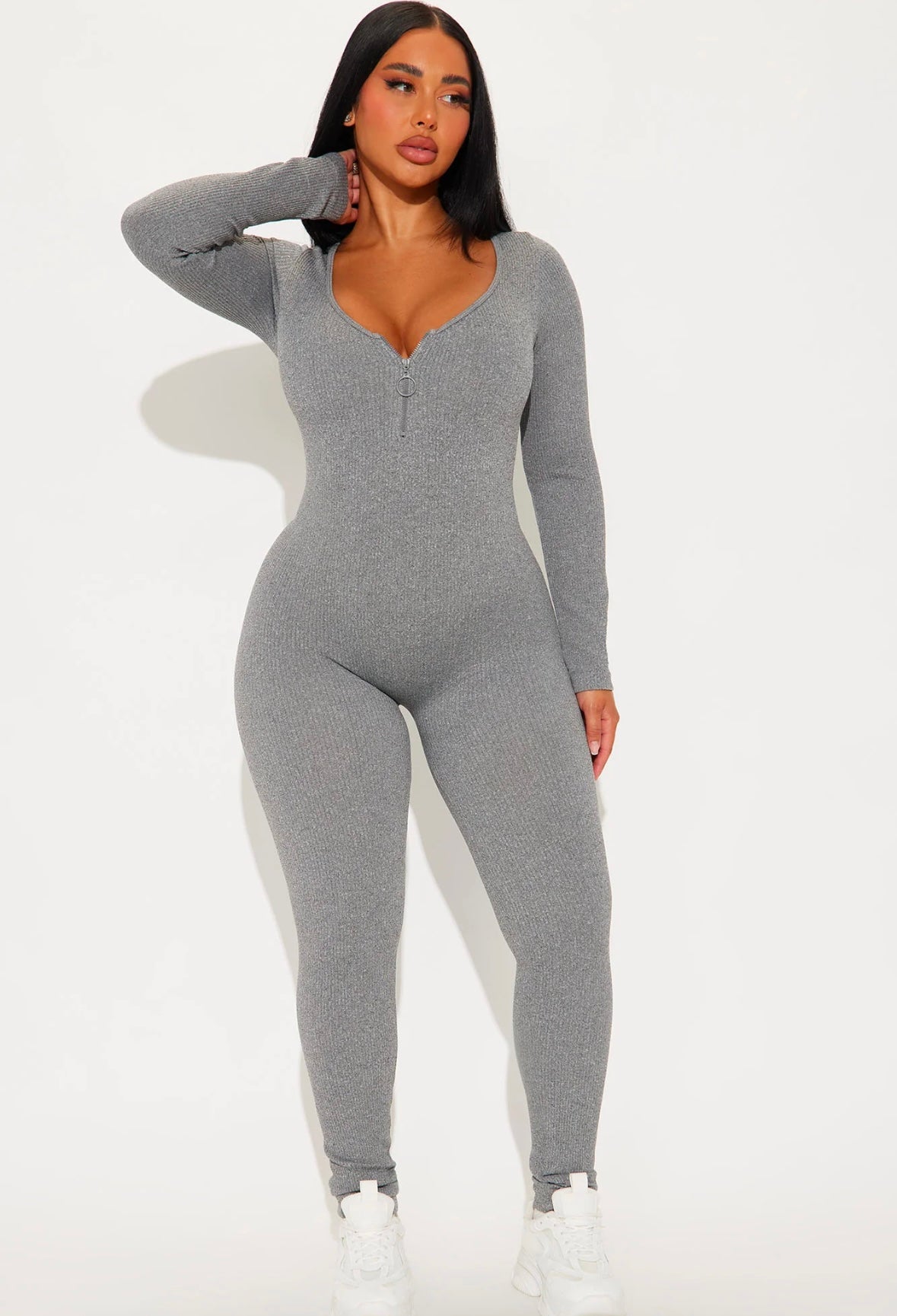 Combinaison leggins grise