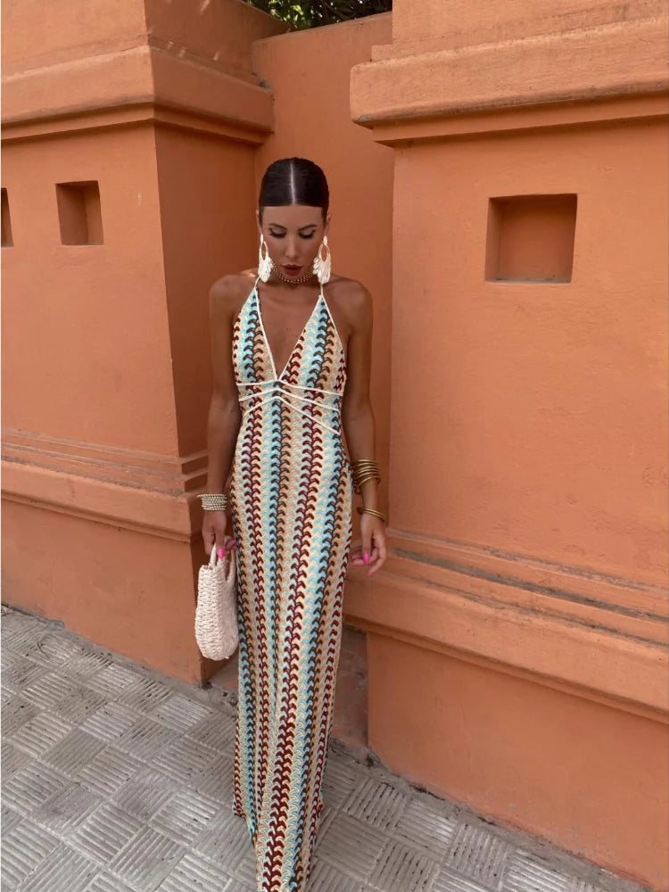 vestido de crochet cloé