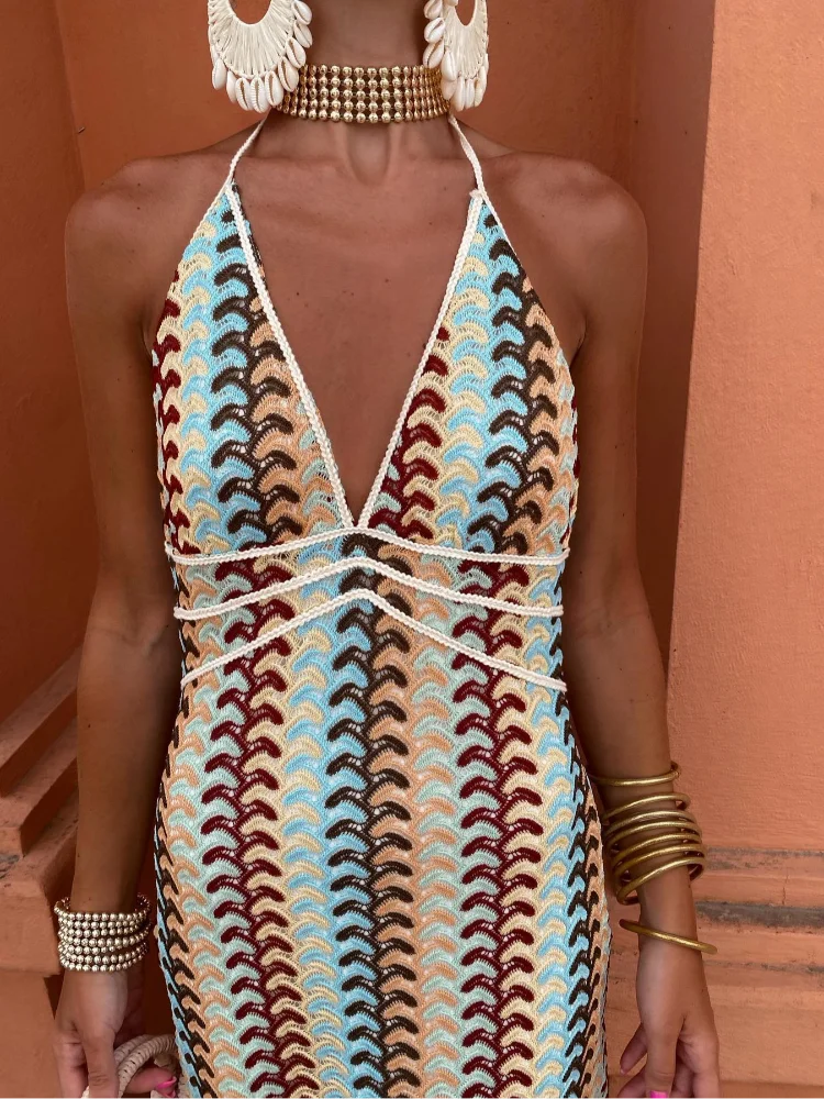 vestido de crochet cloé