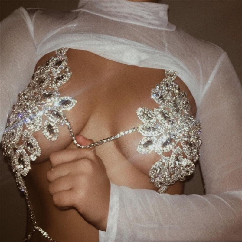 Cadena de diamantes sexy