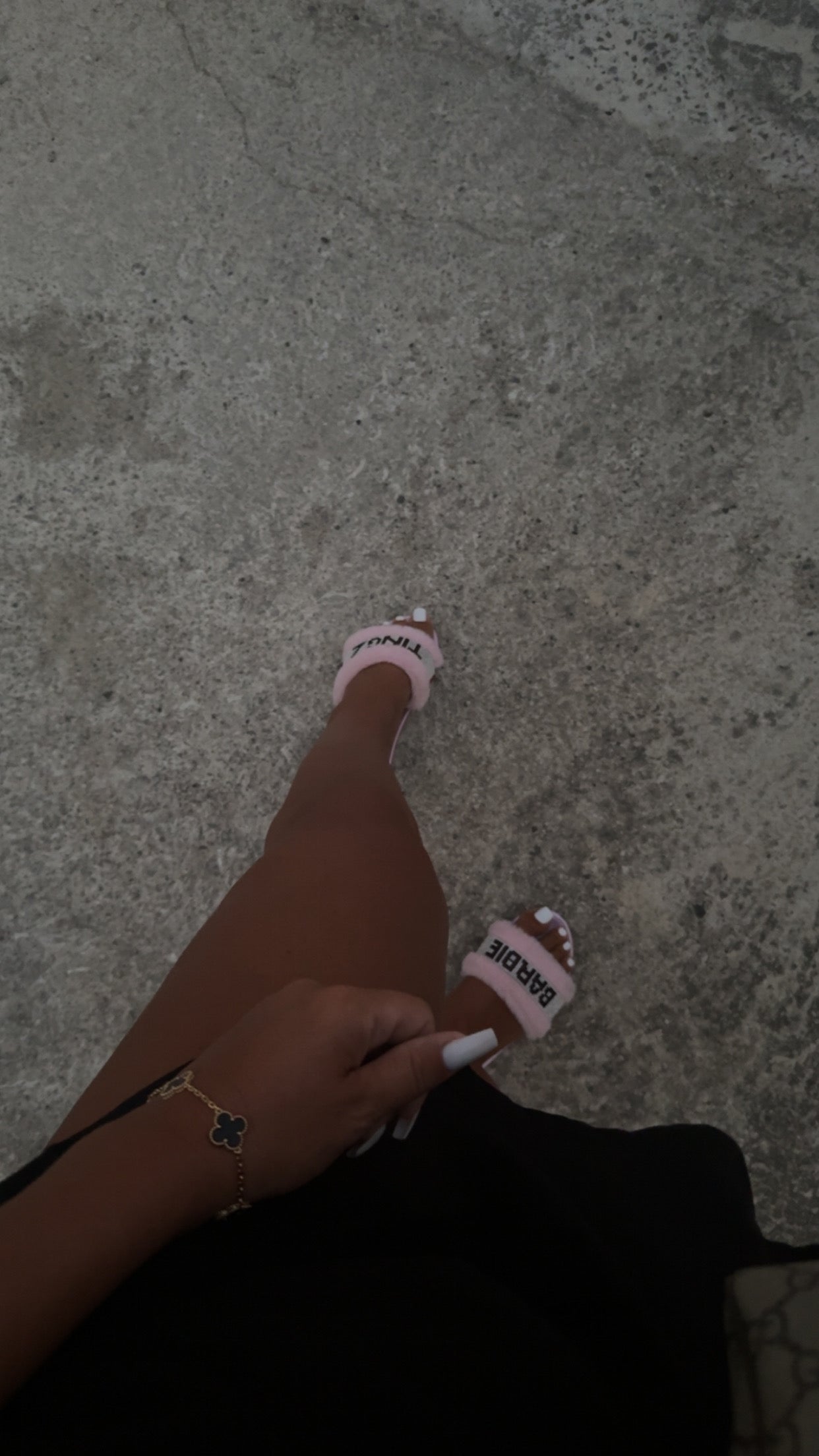 Barbie flip flops