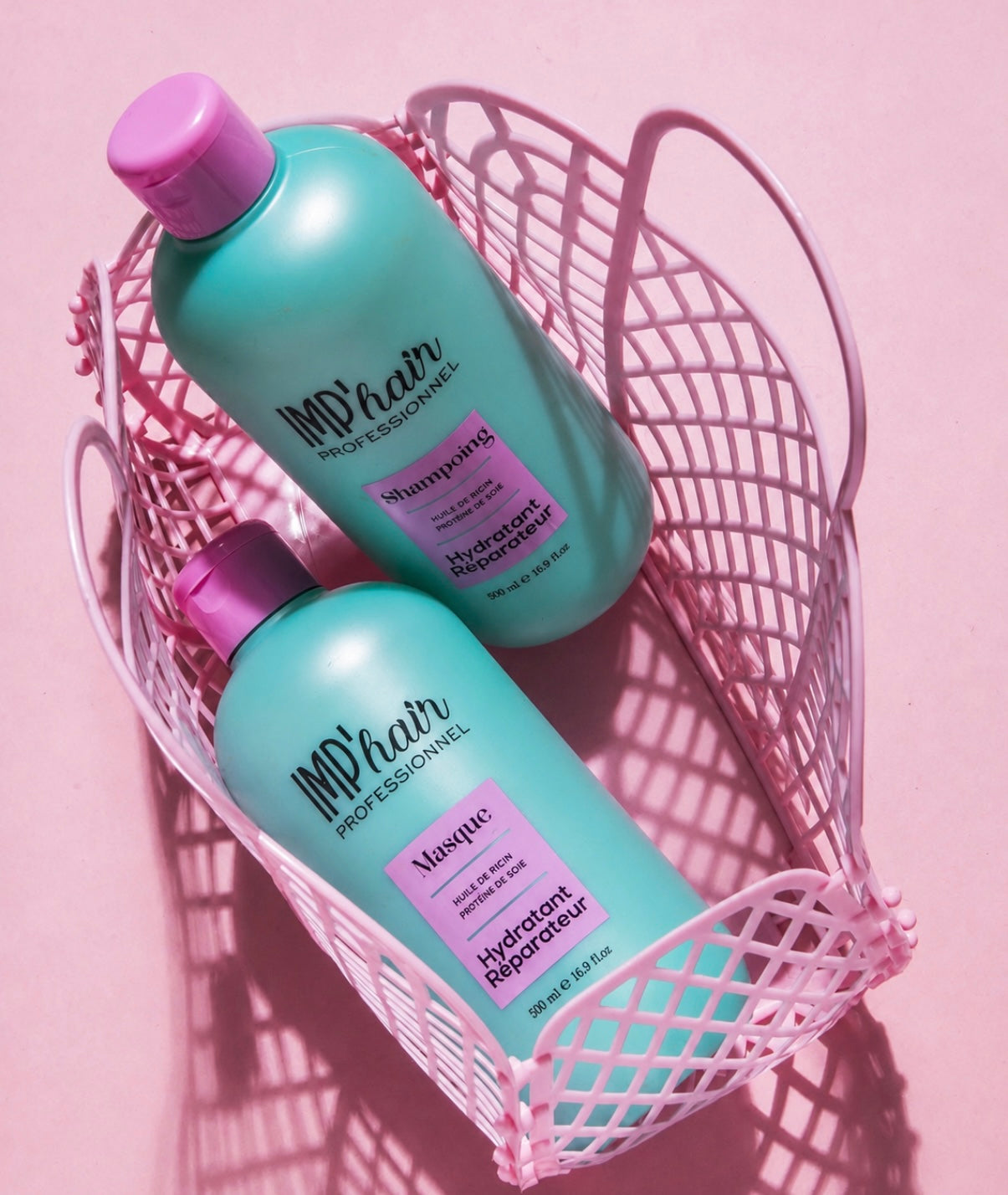 DUO Shampoing & Masque HYDRATATION POUSSE ricin et protéine de soie
