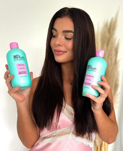 DUO Shampoing & Masque HYDRATATION POUSSE ricin et protéine de soie