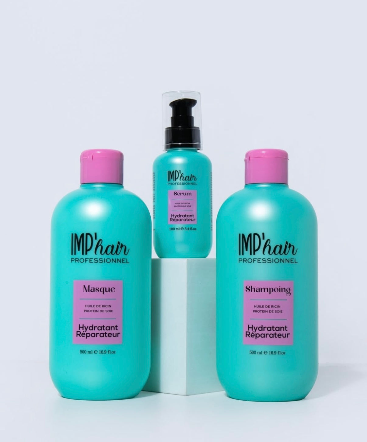 Pack Soin HYDRATATION POUSSE ricin et protéine de soie