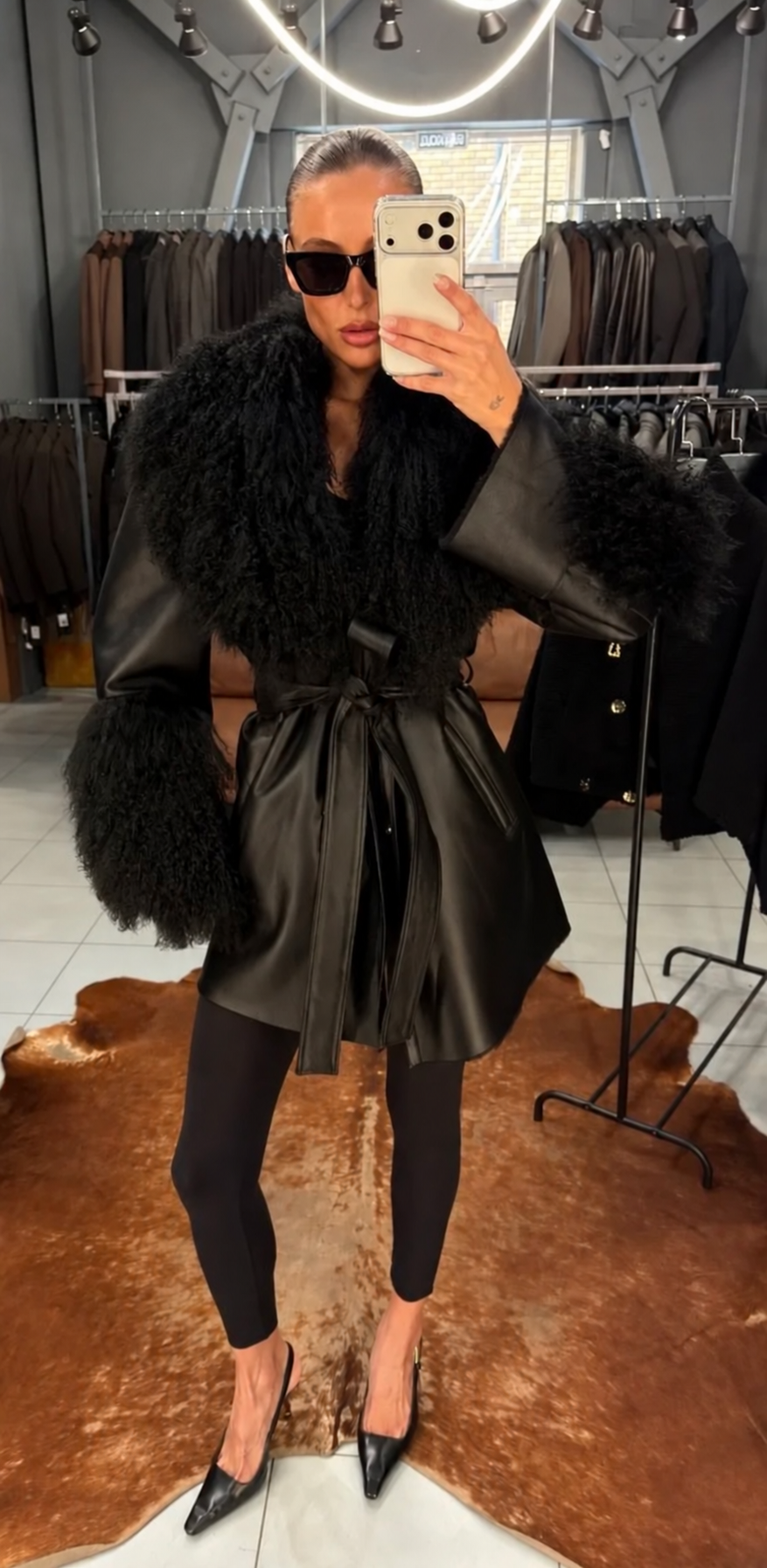 Veste Simili Fourrure