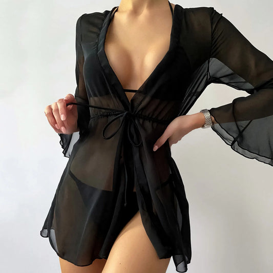 chemise pareo de plage