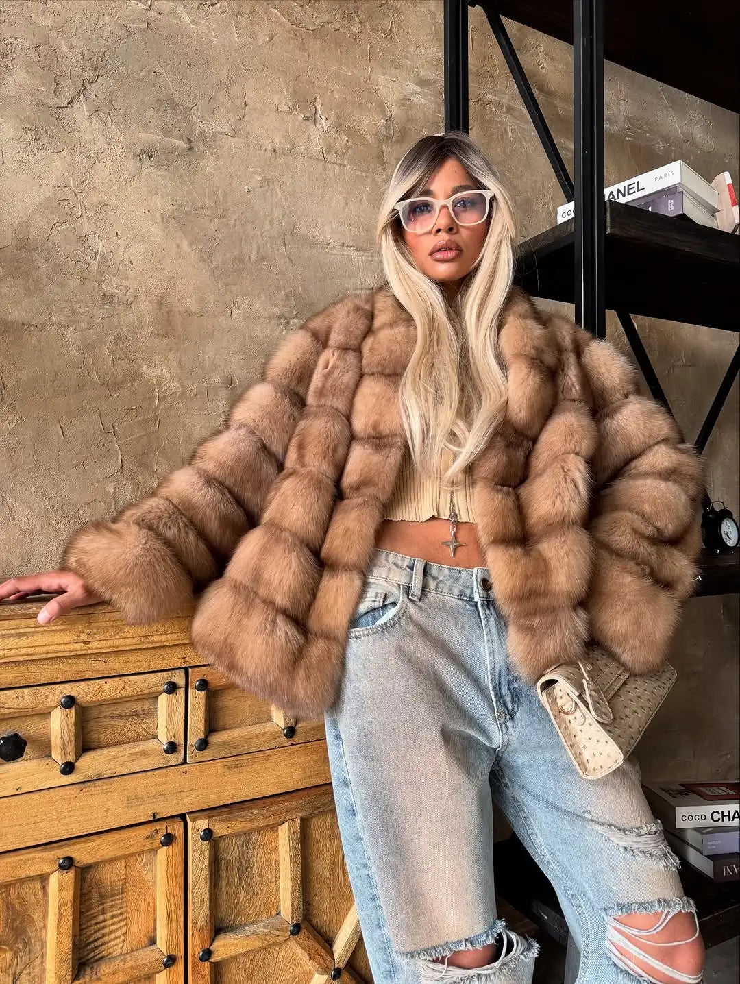 Manteau Fourrure Ines